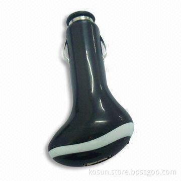 In-car Charger with 4.2 to 5.7V DC Output Voltage, CE and RoHS Approved